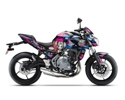 "Harley Quinn" Street Bike Graphics - Design on Demand