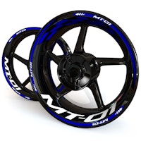 MT-01 Wheel Stickers - "Checker"
