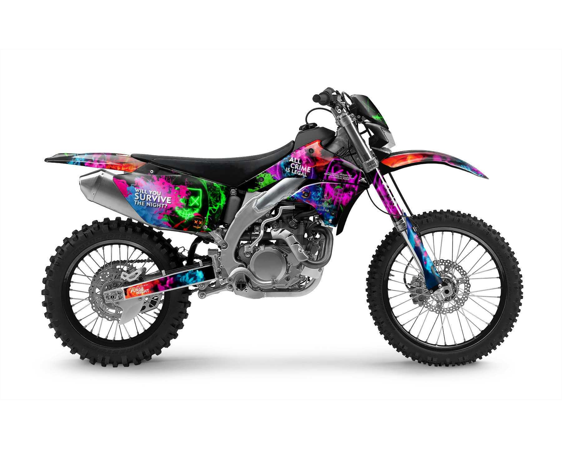"Purge" Graphics - Fits KLX 450R
