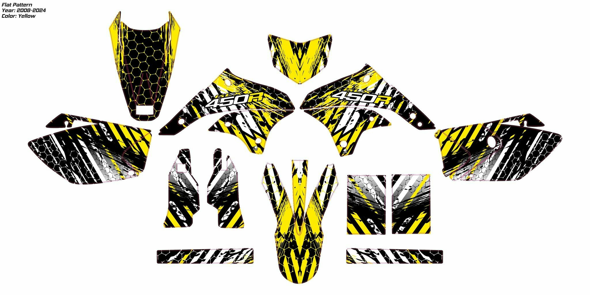 "Riot" Graphics - Fits KLX 450R