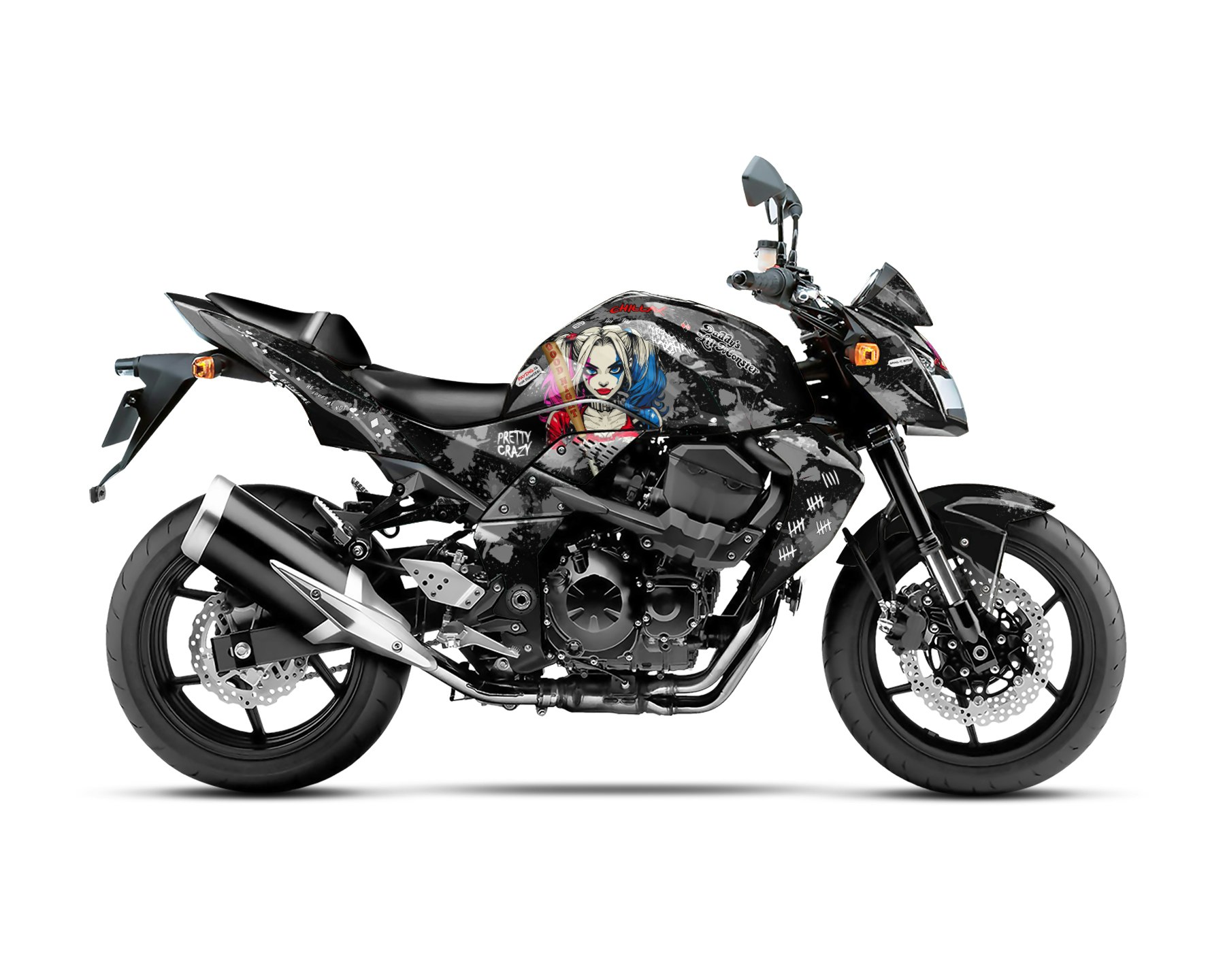 "Harley Quinn" Graphiques - Pour Z750