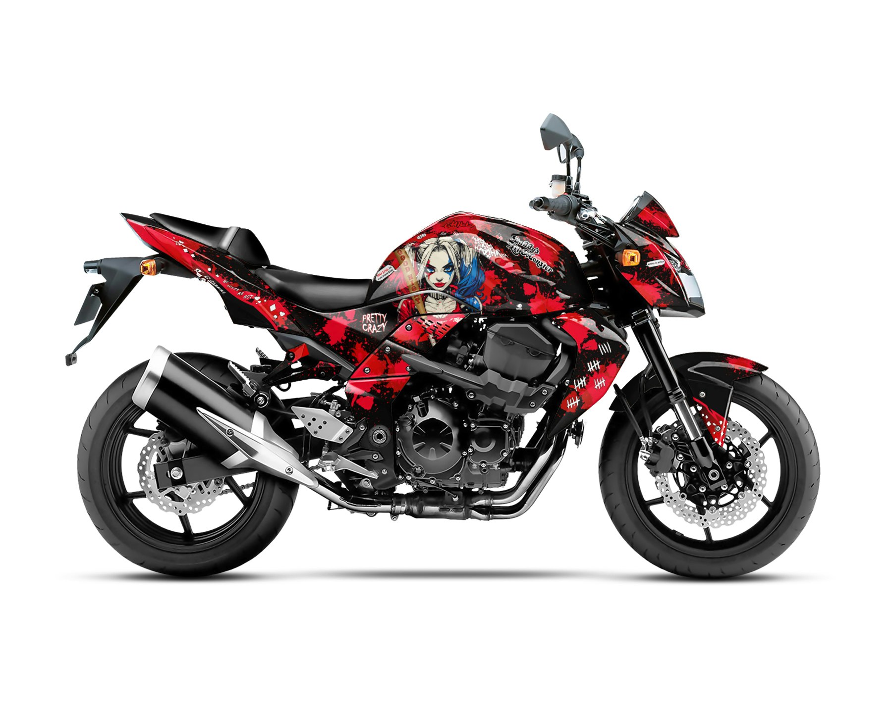 "Harley Quinn" gráficos - Para Z750