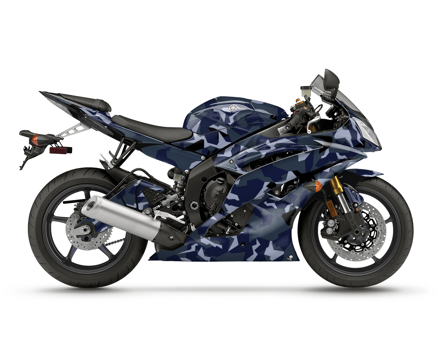 Yamaha R6 Graphics - "Camo"