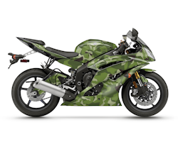 Yamaha R6 Graphics - "Camo"