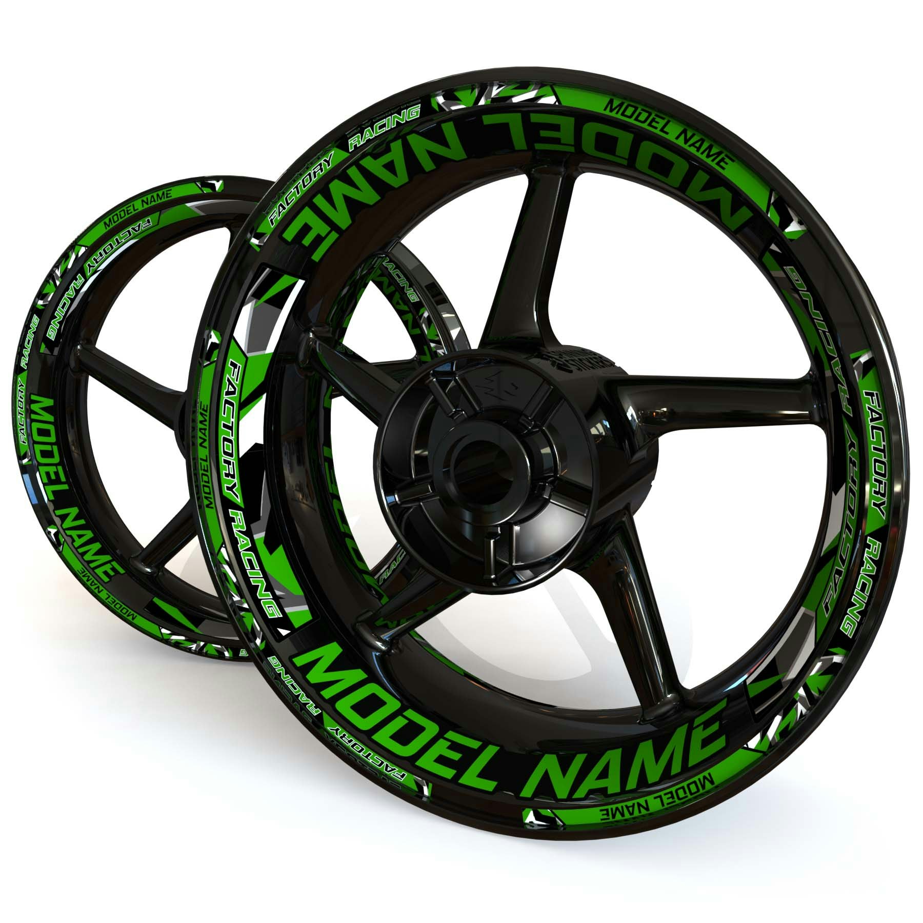 "Model Name" Wheel Stickers - "Havoc"