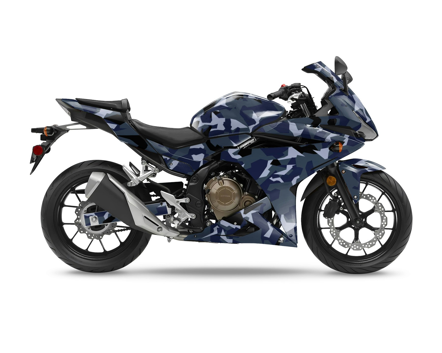 Honda CBR500R Graphics - "Camo"