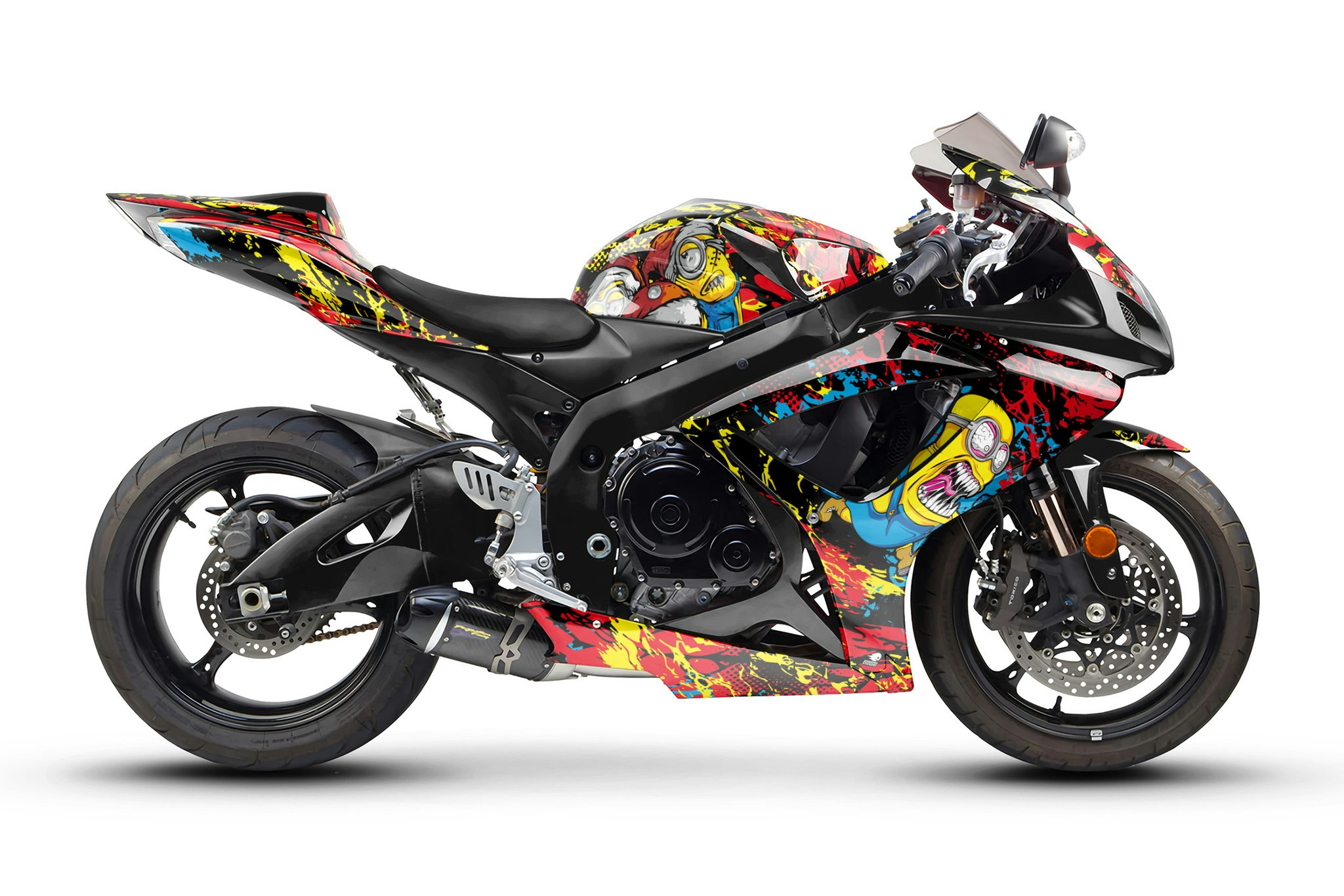 Suzuki GSX-R600 Graphics - "Frantic"