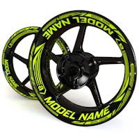 "Model Name" Wheel Stickers - "Venice"