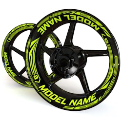 "Model Name" Wheel Stickers - "Venice"