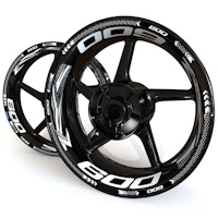 Velg Stickers - Voor ZX-6R - "Grid"