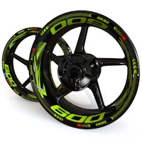 Velg Stickers - Voor ZX-6R - "Grid"