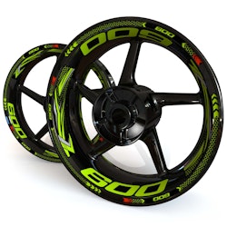 Adhesivos para llantas - Para ZX-6R - "Grid"