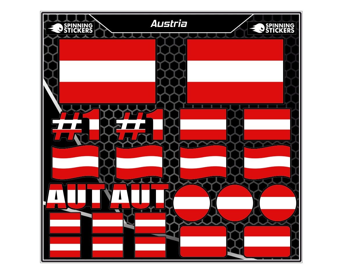 Flags sticker kit