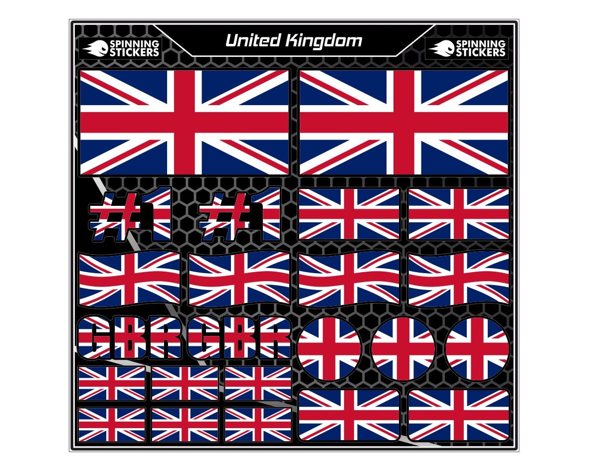 Flags sticker kit