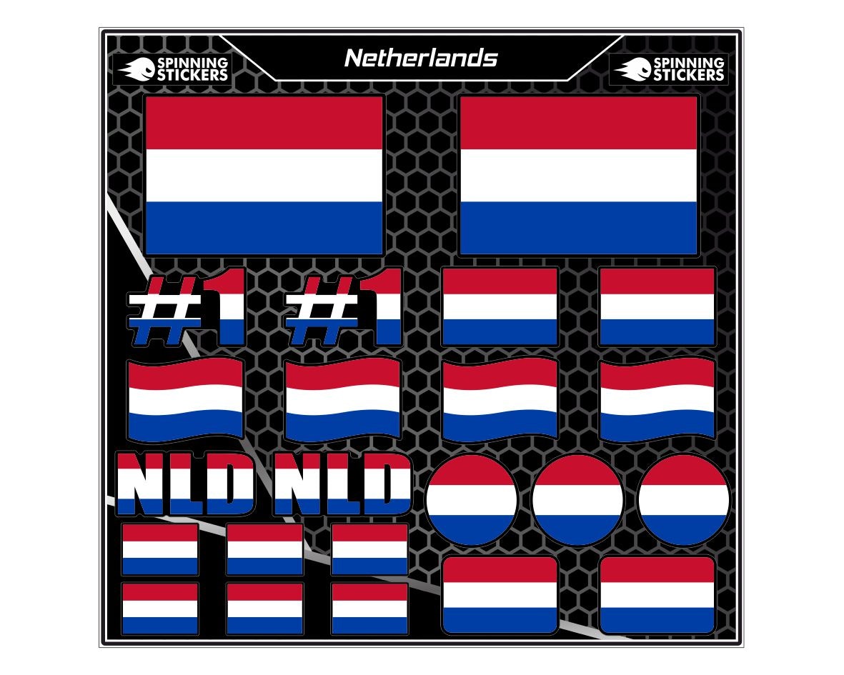 Flags sticker kit