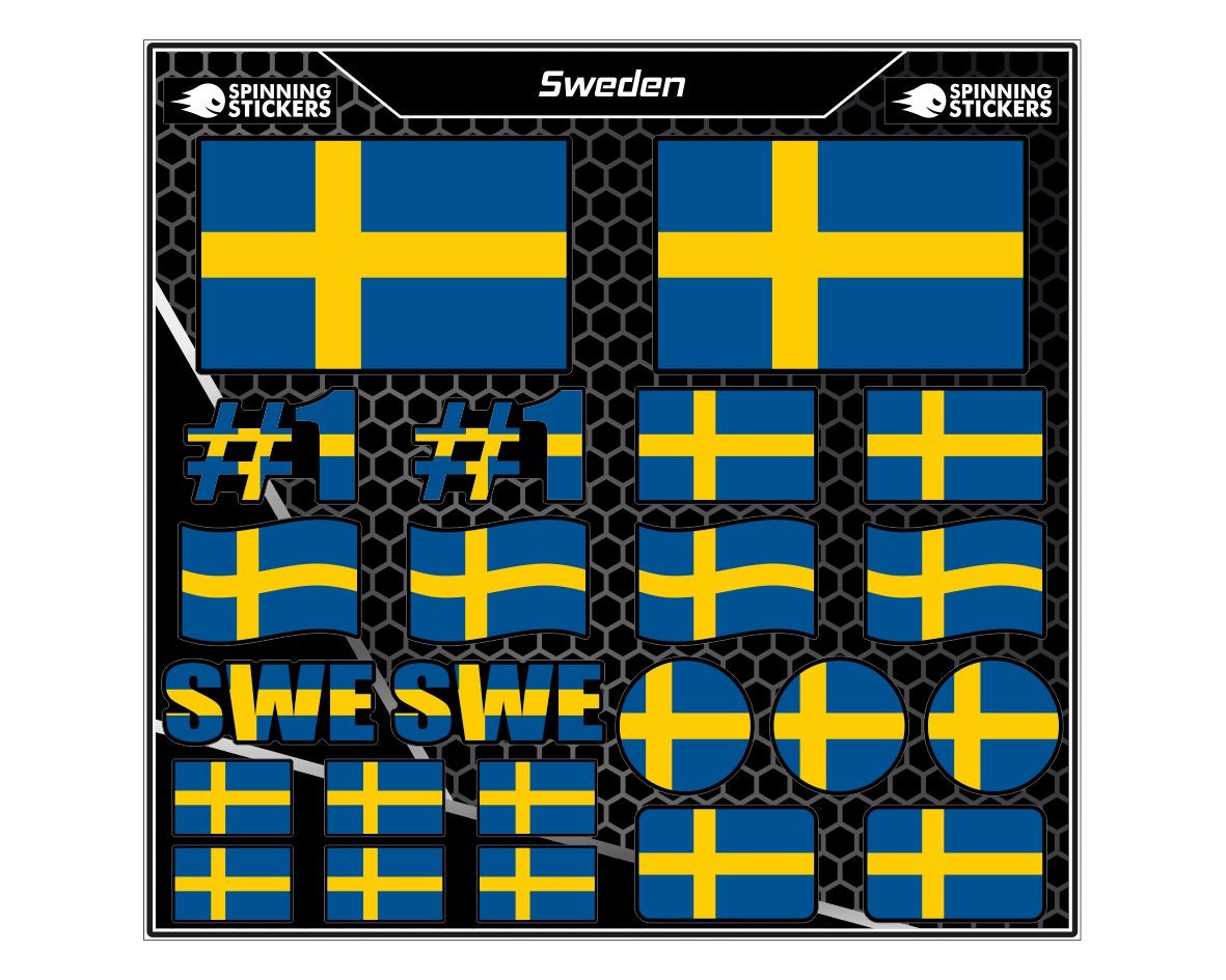 Flags sticker kit