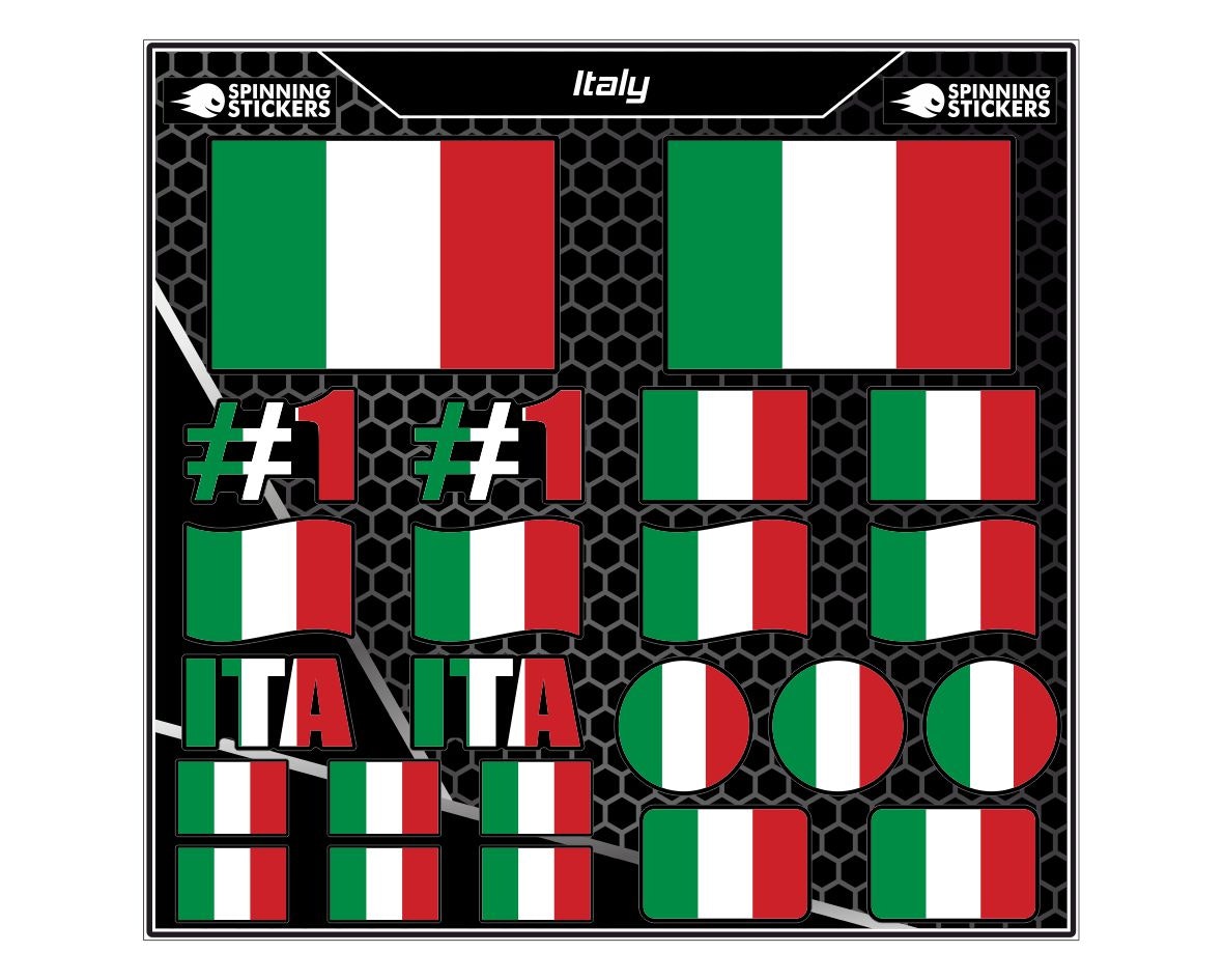 Flags sticker kit