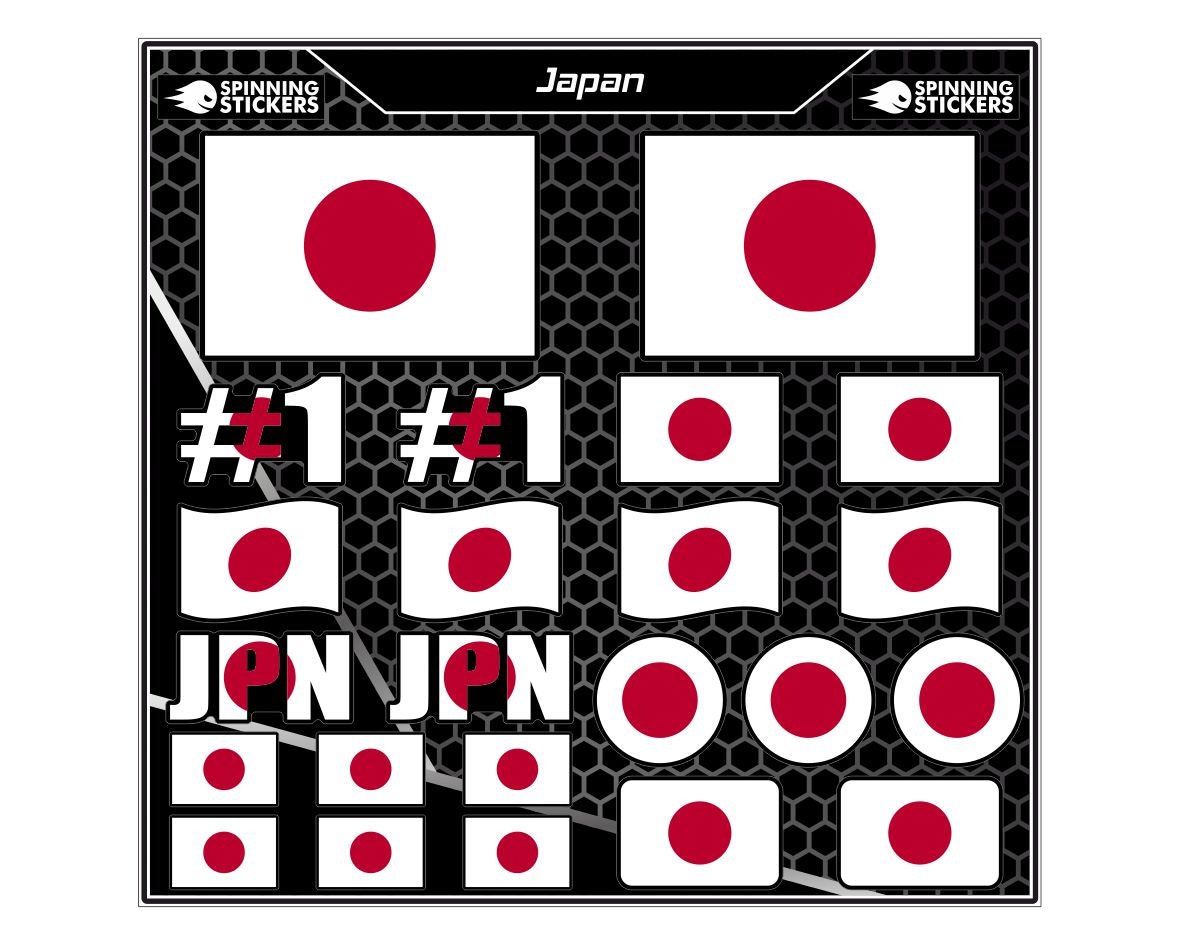 Flags sticker kit