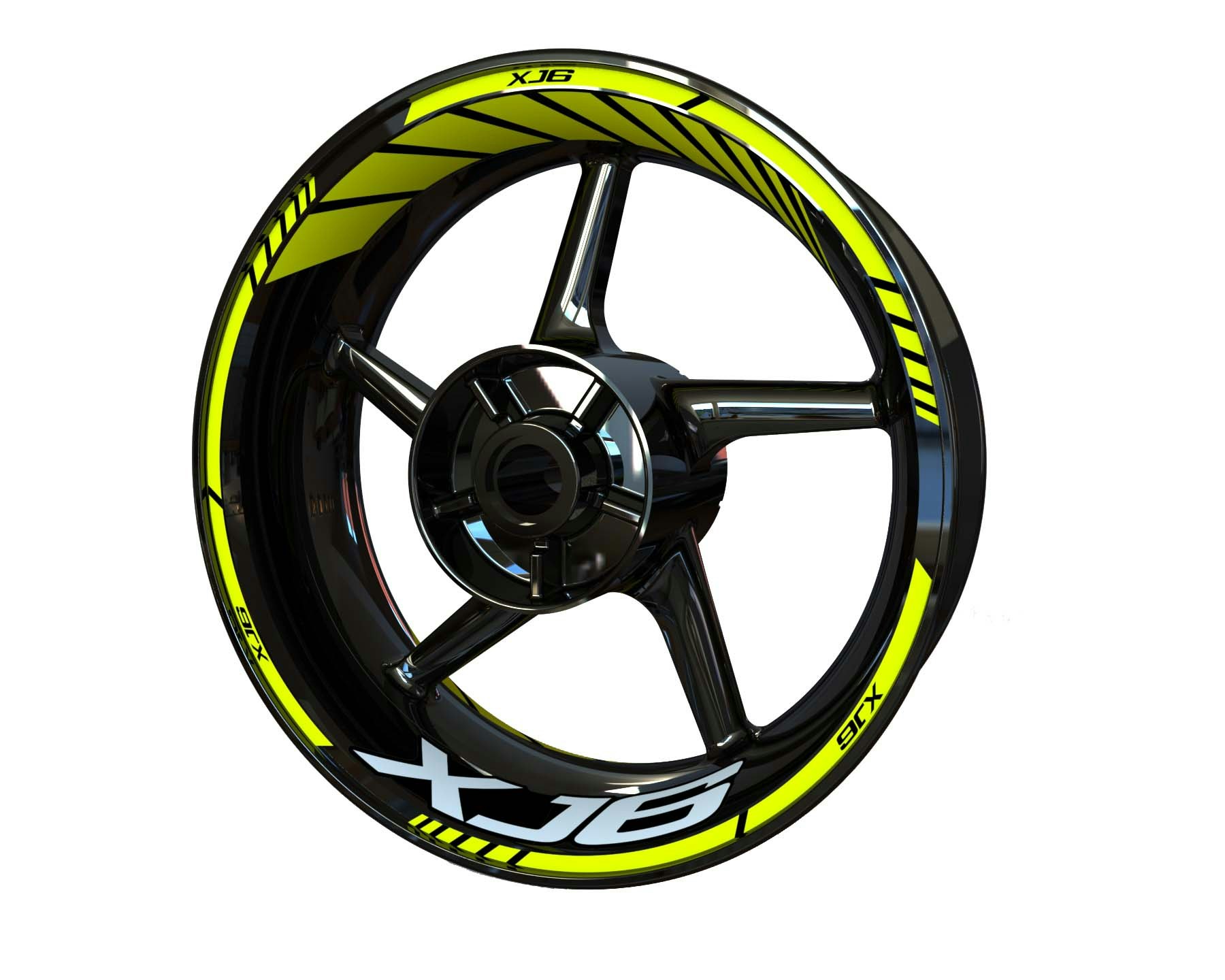XJ6 Wheel Stickers - "Classic"
