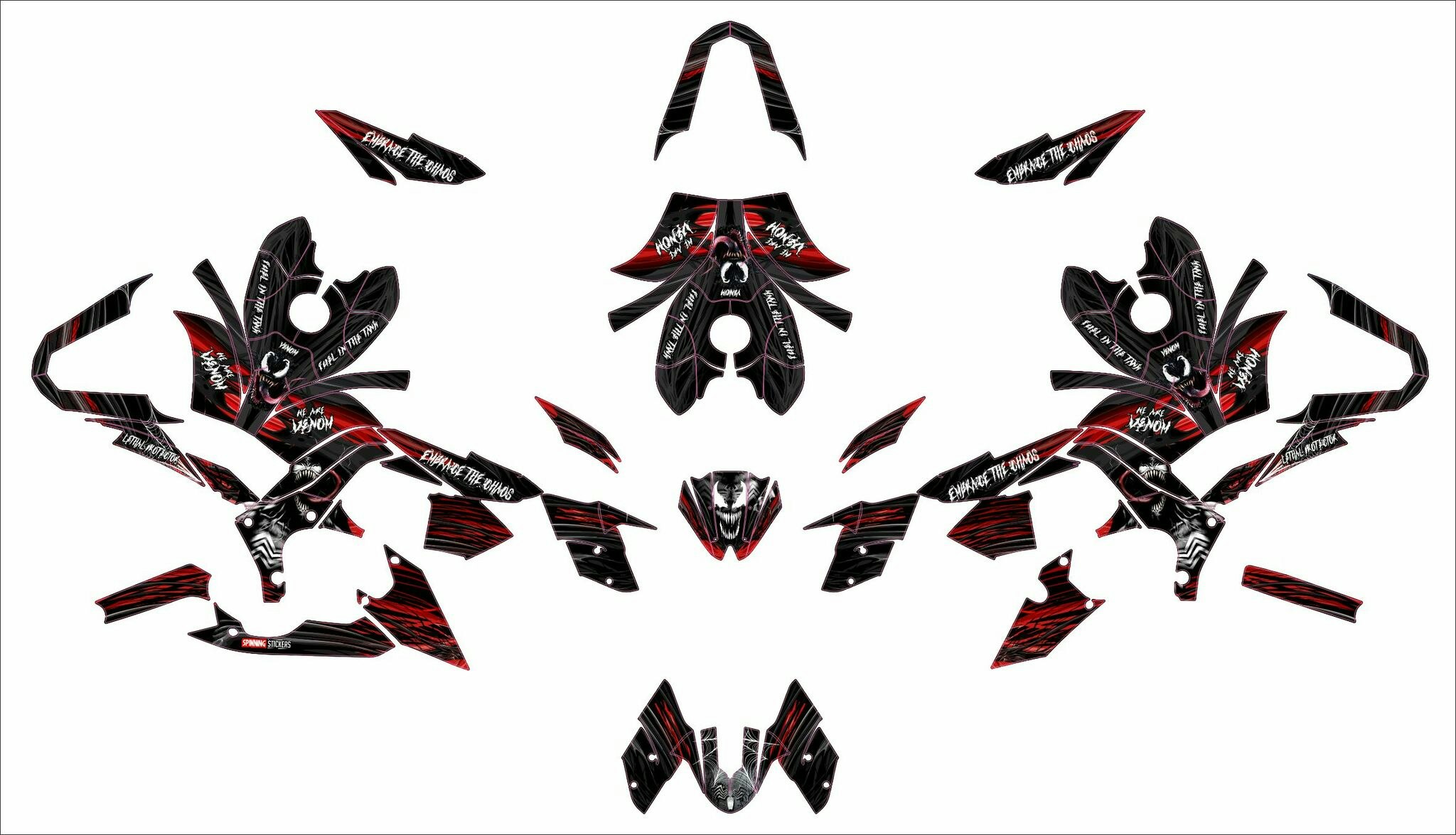 "Venom" Graphics  - Fits Z1000