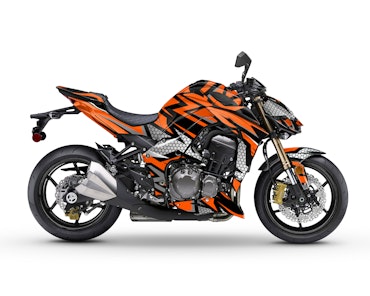 "Hexagon" Graphics - Voor Z1000