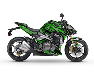 "Hexagon" Graphics - Voor Z1000