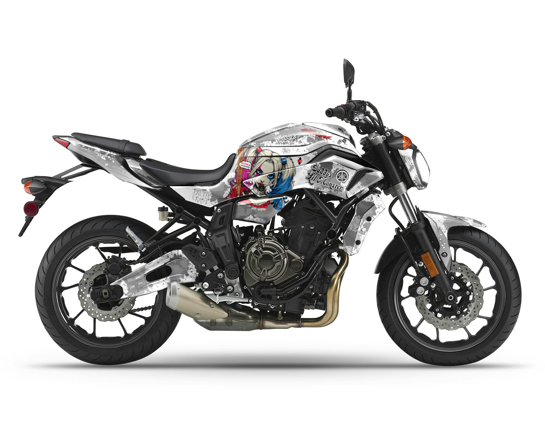MT-07 Graphics - "Harley Quinn"