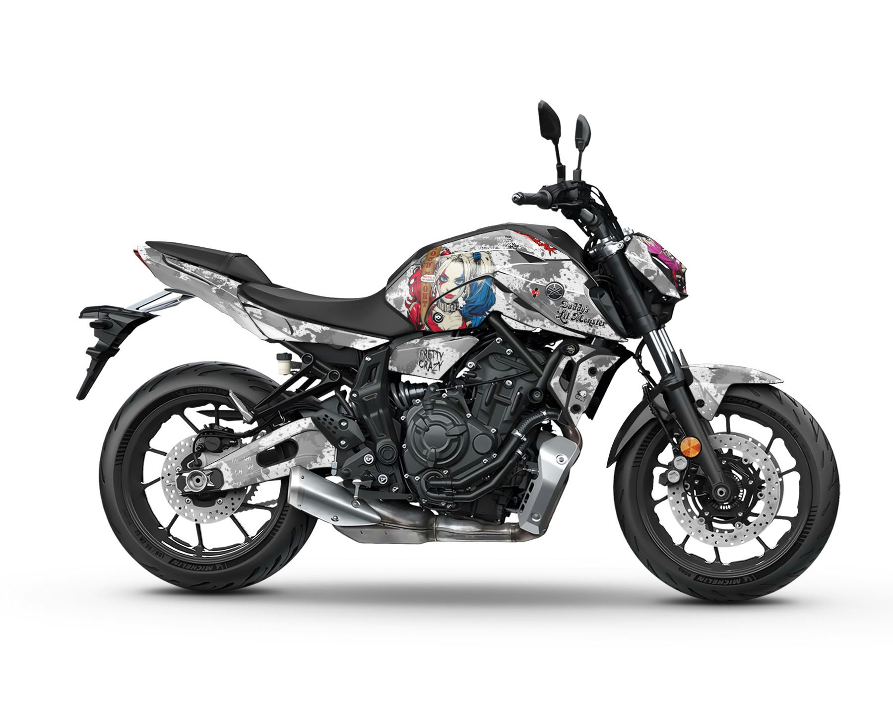 MT-07 Graphics - "Harley Quinn"
