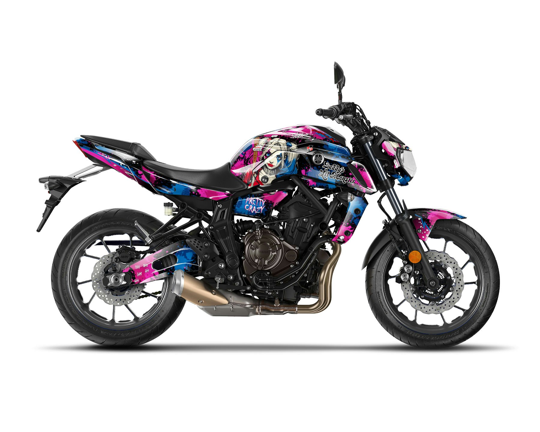 MT-07 Graphics - "Harley Quinn"