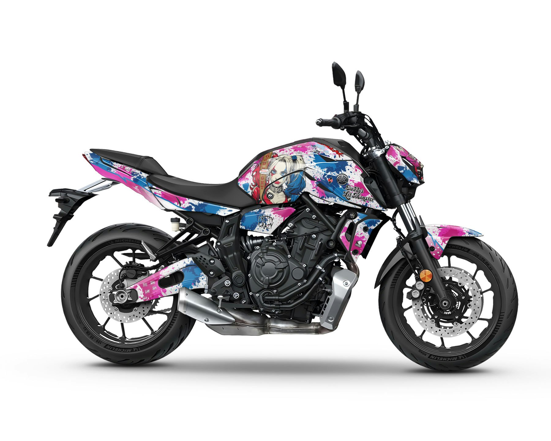 MT-07 Graphics - "Harley Quinn"