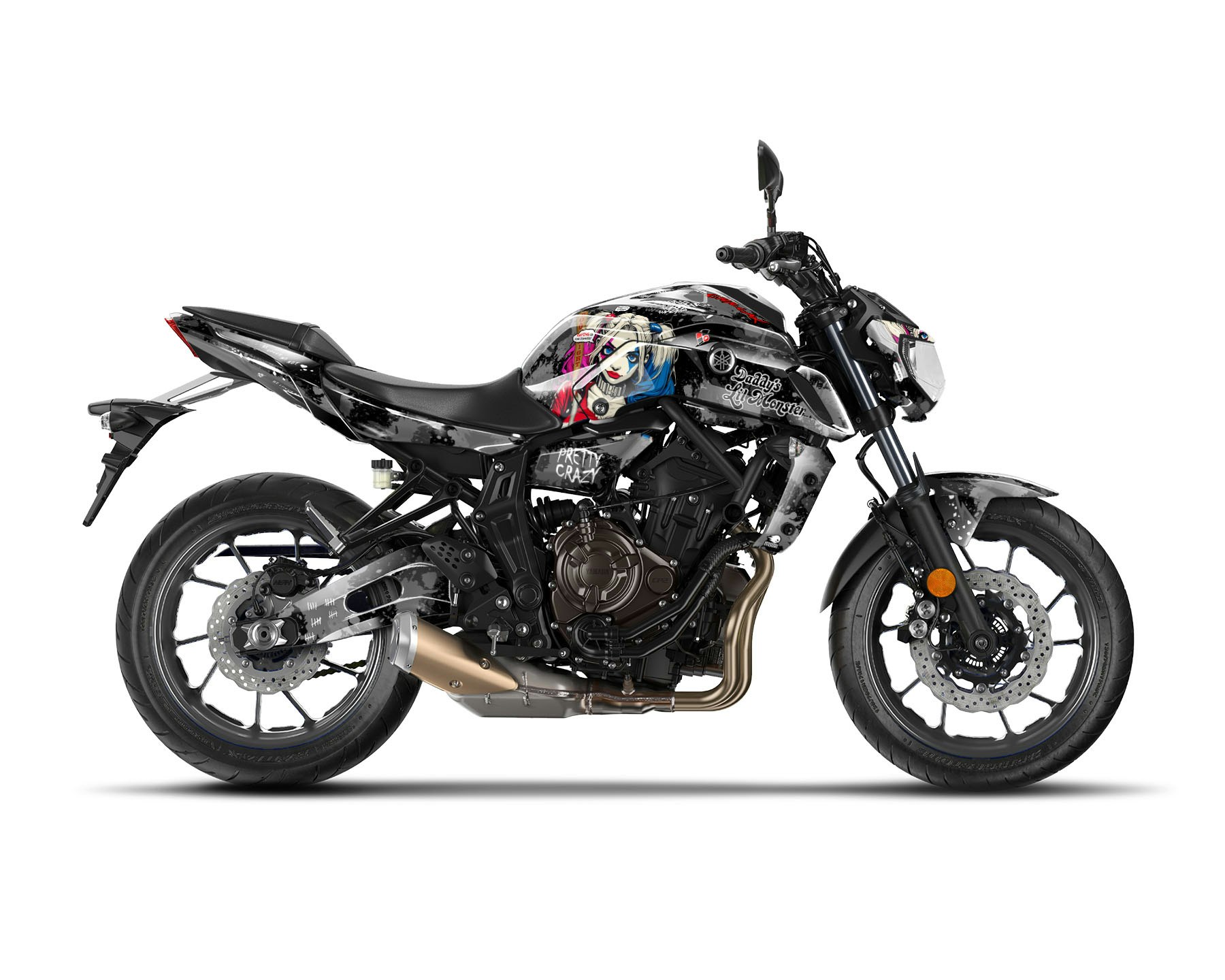 MT-07 Graphics - "Harley Quinn"