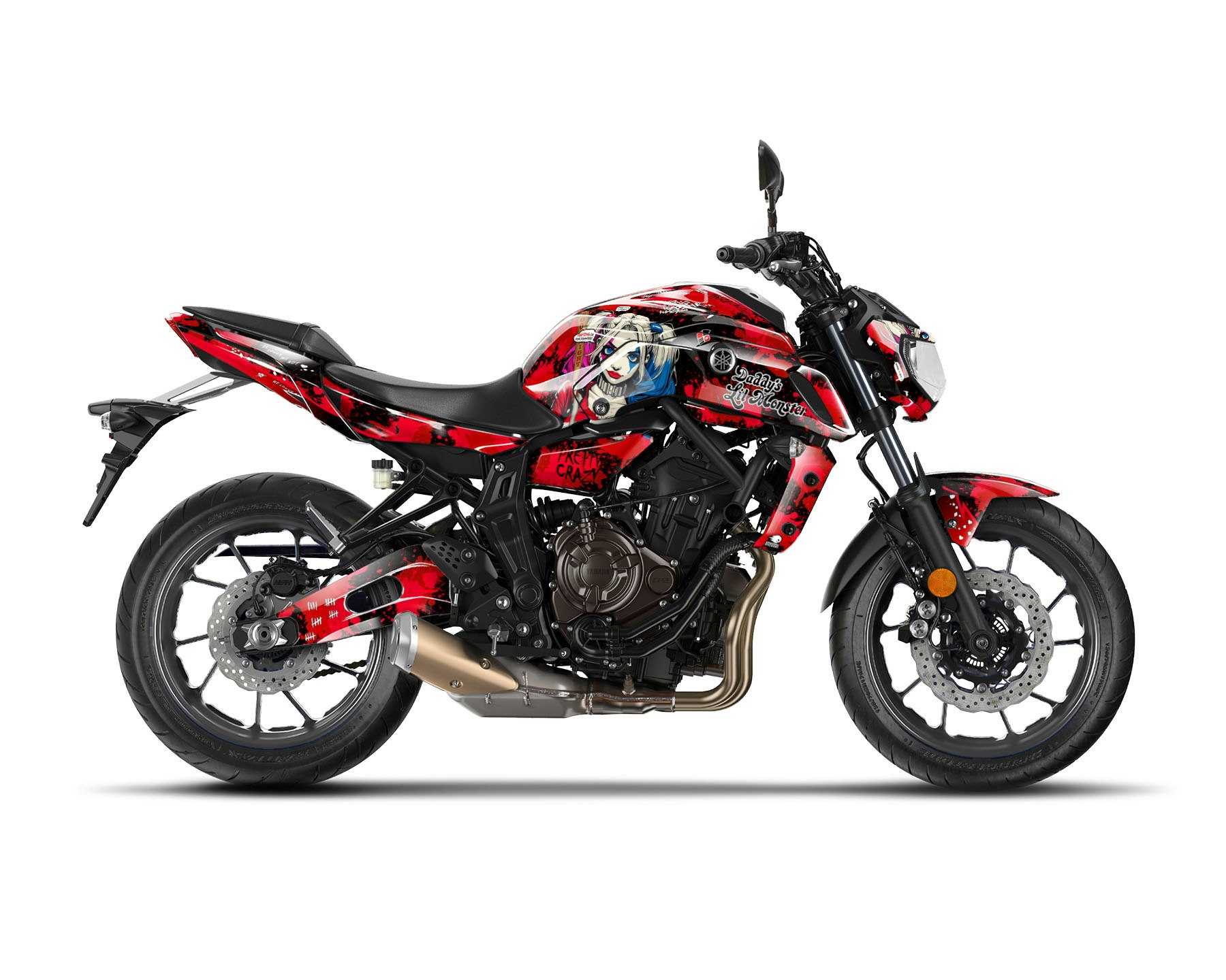 MT-07 Graphics - "Harley Quinn"