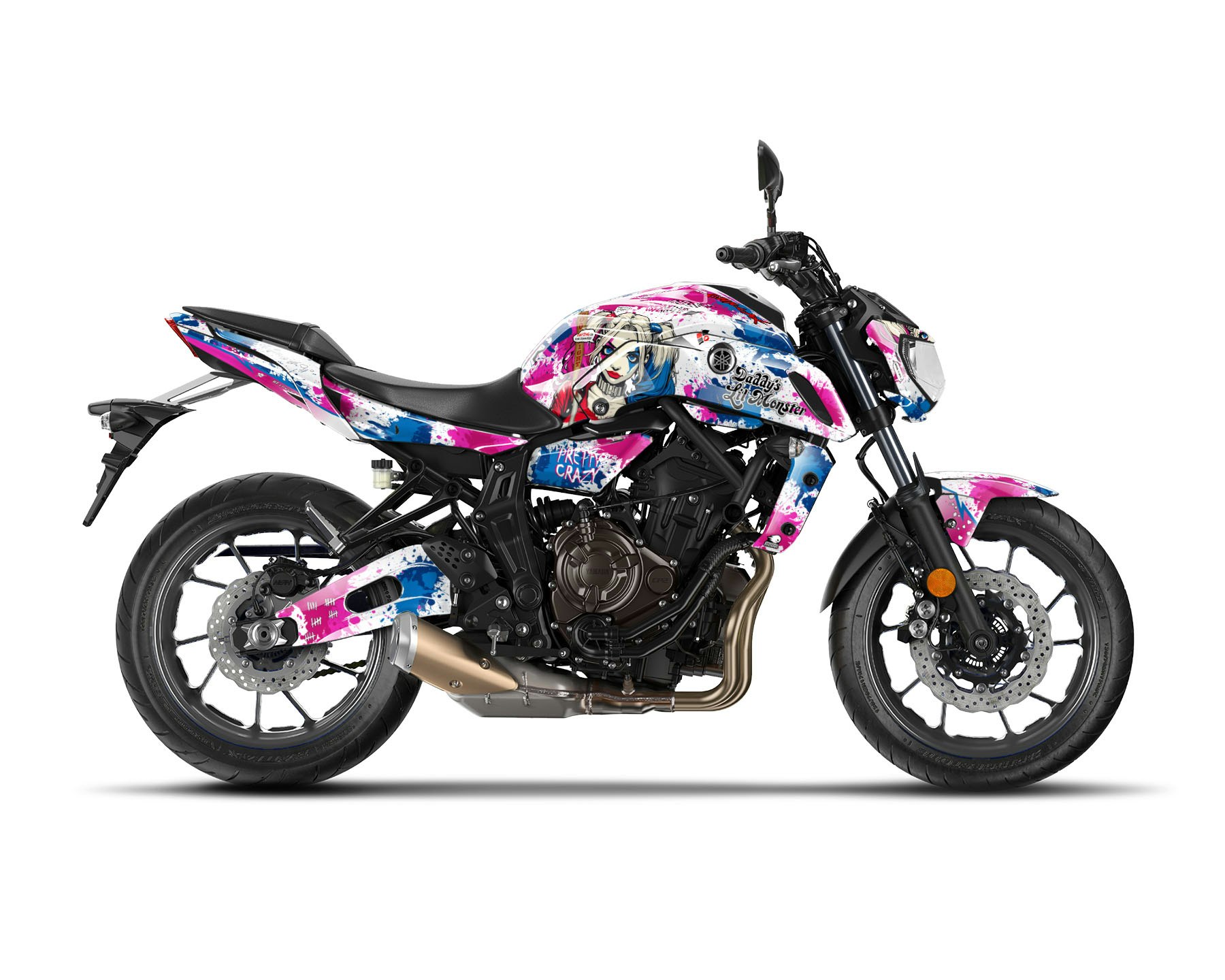 MT-07 Graphics - "Harley Quinn"