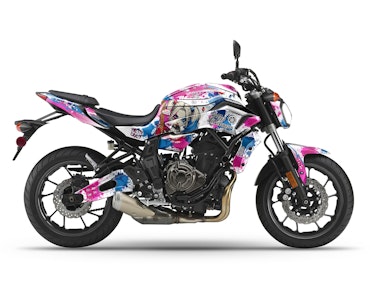 MT-07 Graphics - "Harley Quinn"
