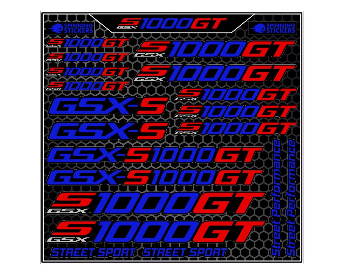 GSX-S1000GT sticker kit