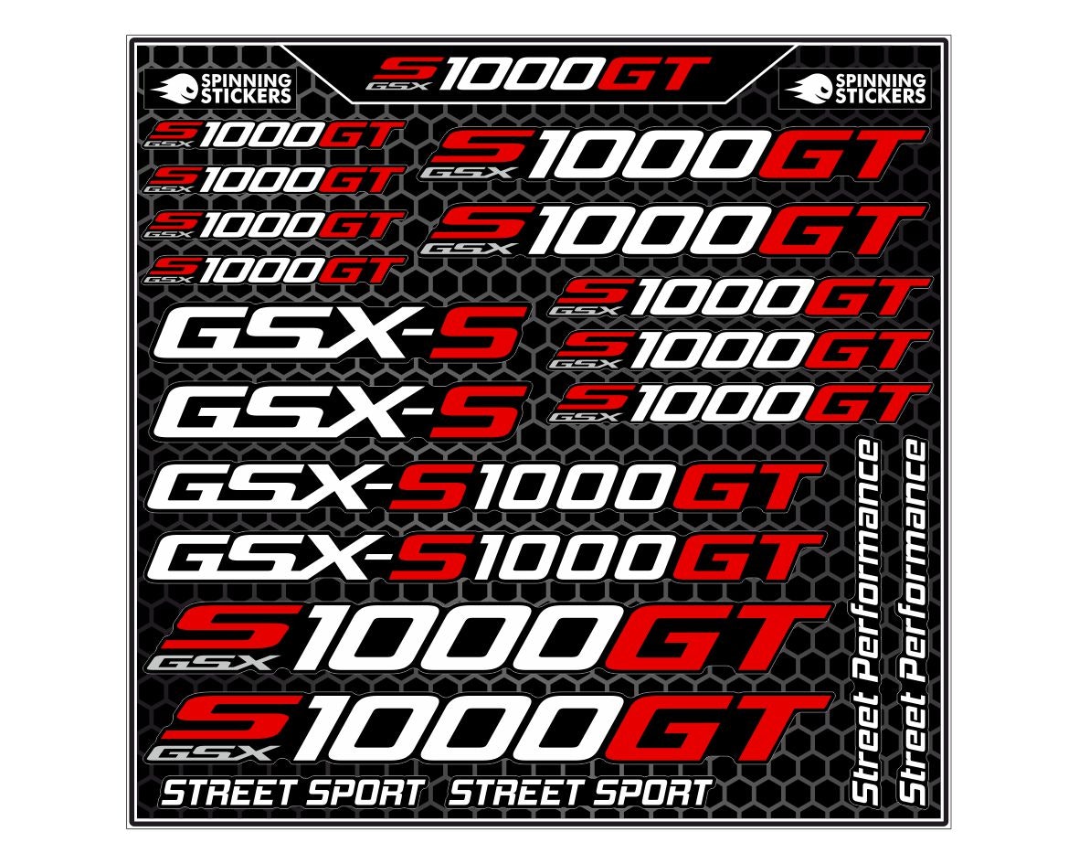 GSX-S1000GT sticker kit