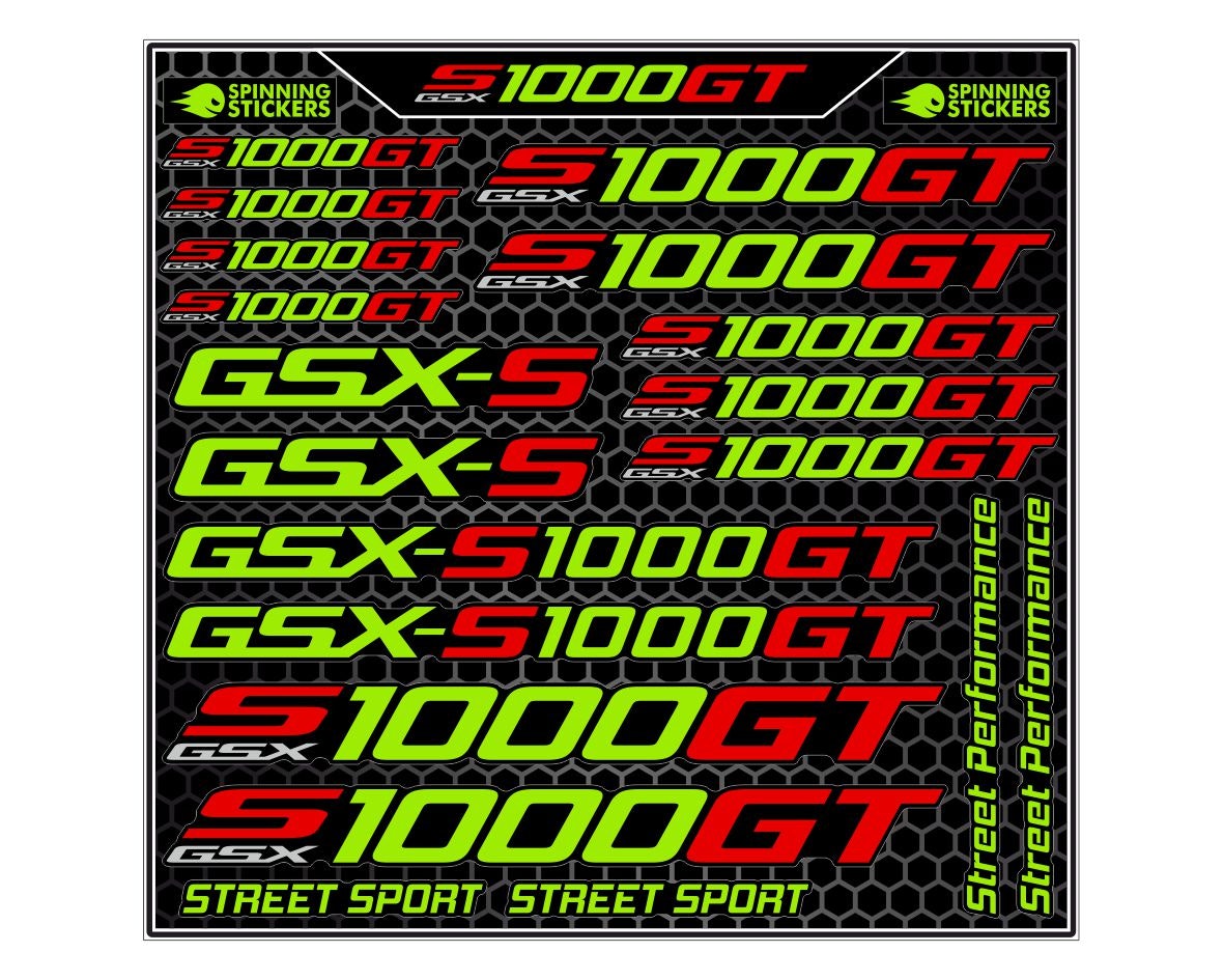 GSX-S1000GT sticker kit