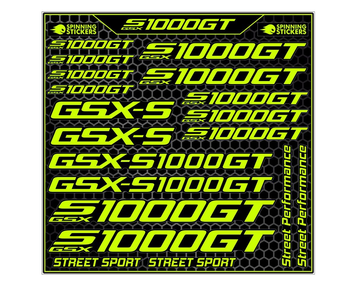 GSX-S1000GT sticker kit