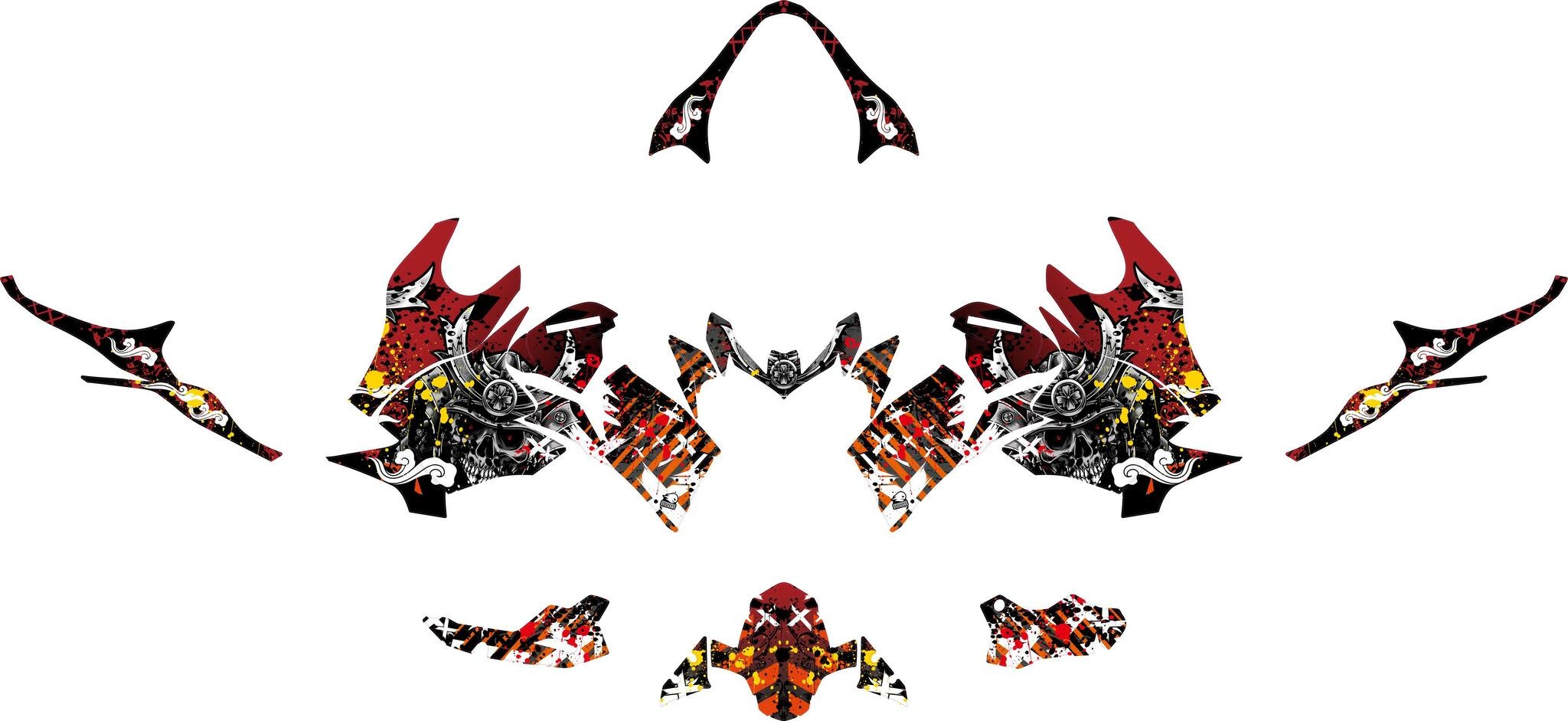 "Shogunite" Graphics  - Fits Z900