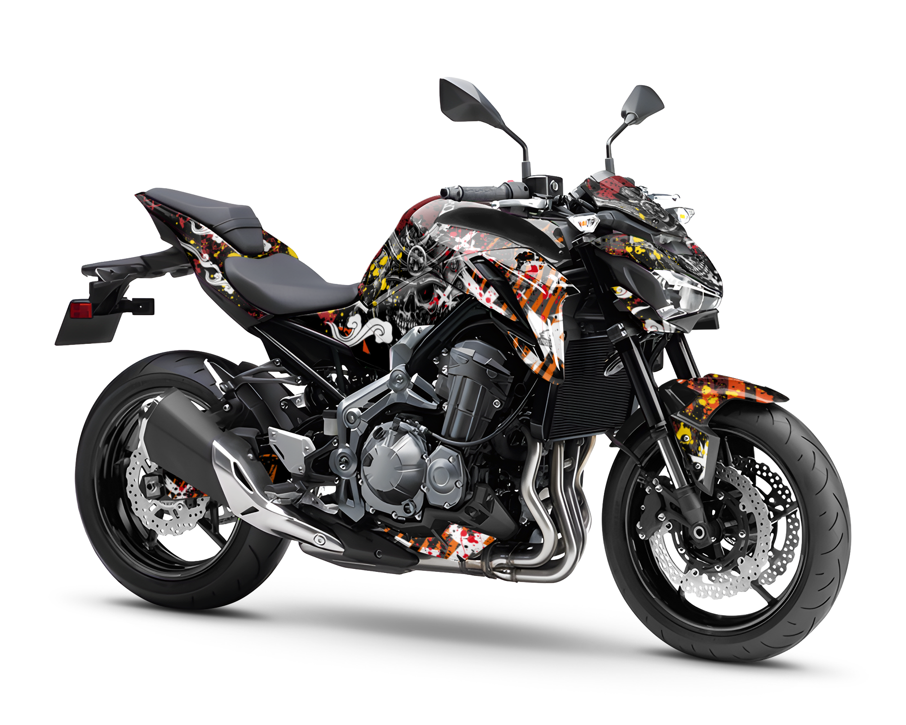 "Shogunite" Street Bike Graphics kit - Design on Demand