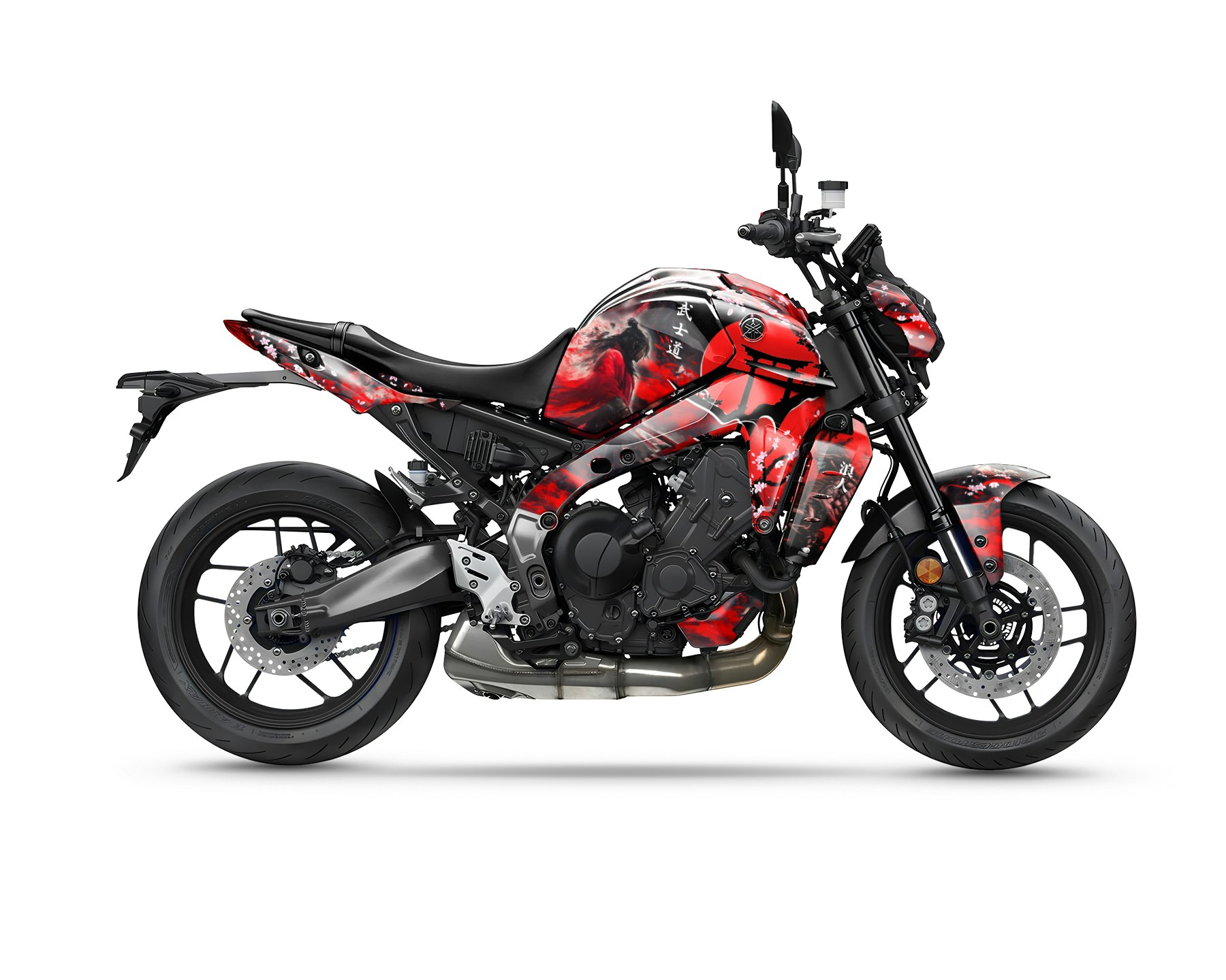 "Ronin" Street Bike Graphics kit - Design on Demand