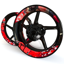 "Ronin" Wheel Stickers - Two Piece