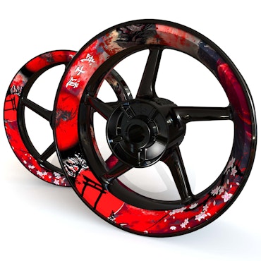 "Ronin" - Velg Stickers