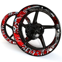 "Sakura" Wheel Stickers
