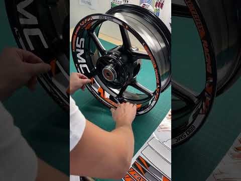 Wheel Stickers - Fits 690 SMC - "Havoc"