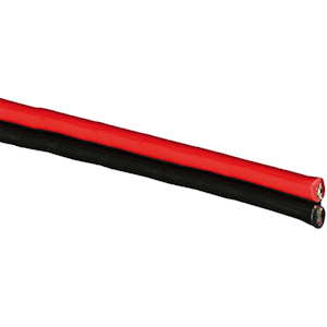 Kabelslattar förtennad PVC tvåledad röd/svart 2x4 mm² Skyllermarks