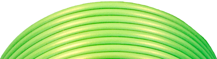 Kabelslatt förtennad PVC 2,5 mm² grön Skyllermarks