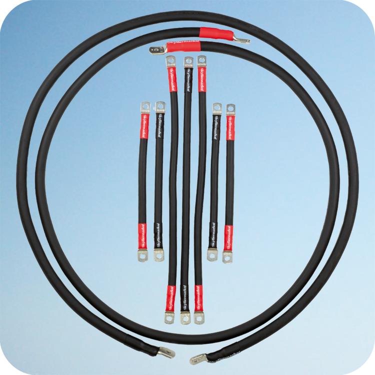 Färdigpressade kablar för batteri och elsystem 50 mm² Skyllermarks