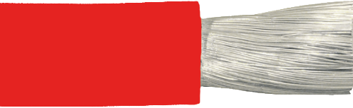 Röd Gummikabel Förtennad 25 mm² Skyllermarks