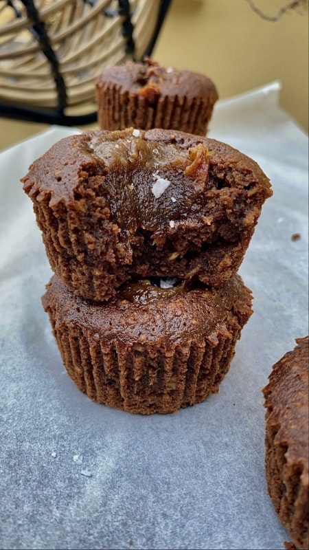 KLADDKAKEMUFFINS MED SALT KOLA - Bloggish - Fitnessfika | Handla nyttig  fika hos oss